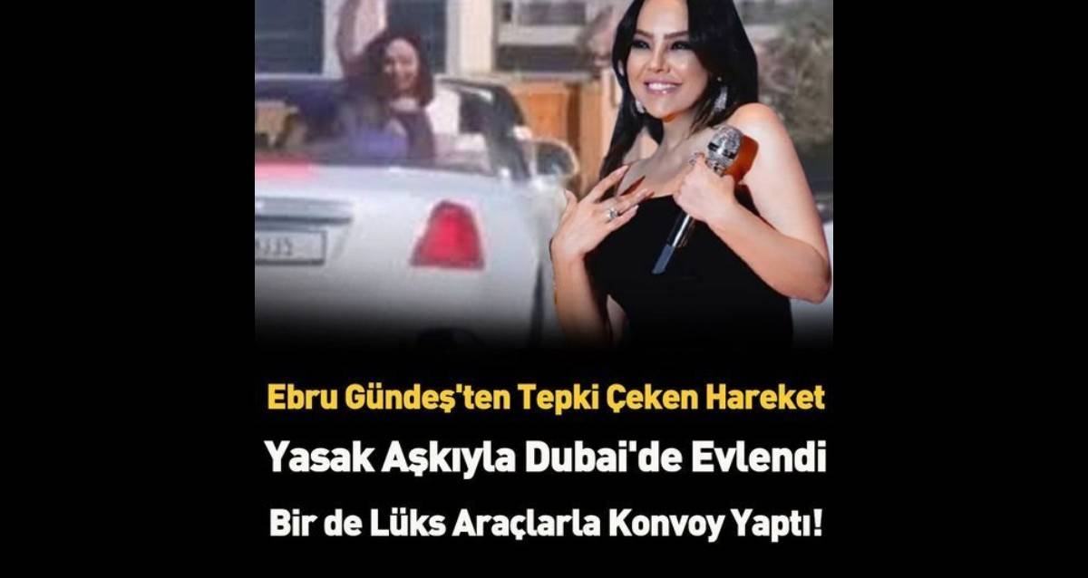 Dubai de düğün konvoyu sosyal medyayı karıştırdı