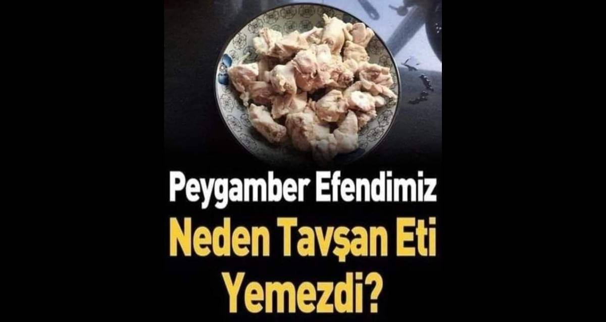Tavşan Ne.den Yenmez İşte Ce.vabı.