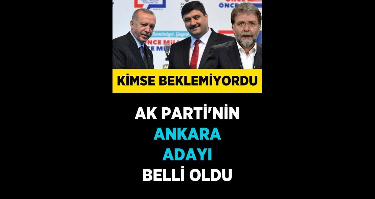 Ak Partinin Ankara Adayi Belli Oldu