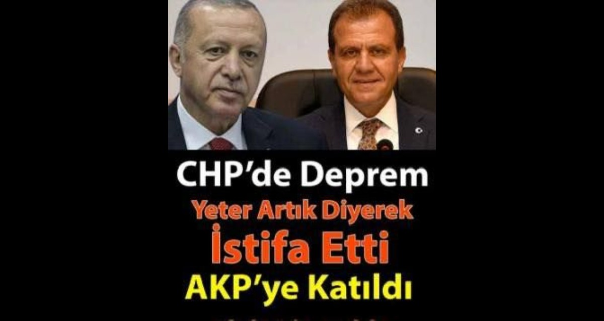 İstifa etti Akp'ye katıldı